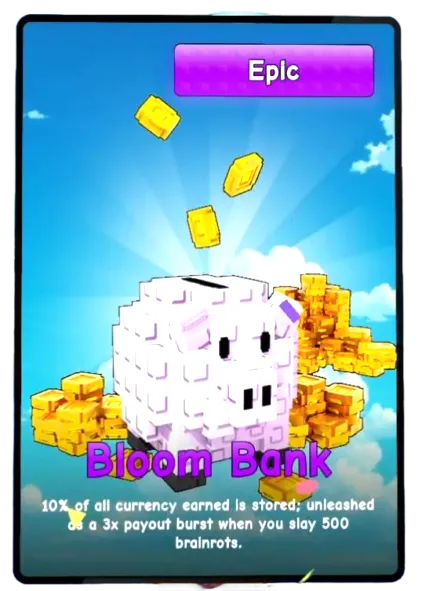 Bloom Bank card art