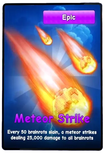 Meteor Strike card art