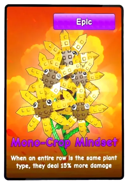 Mono-Crop Mindset card art