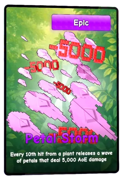 Petal Storm card art